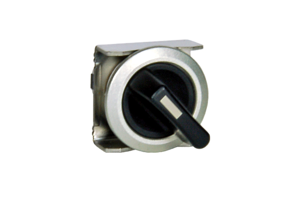 IDEC 16mm Operator - Non-Illuminated Selector Switch; Square; 3-Position; Maintained (left)/Maintained/Momentary